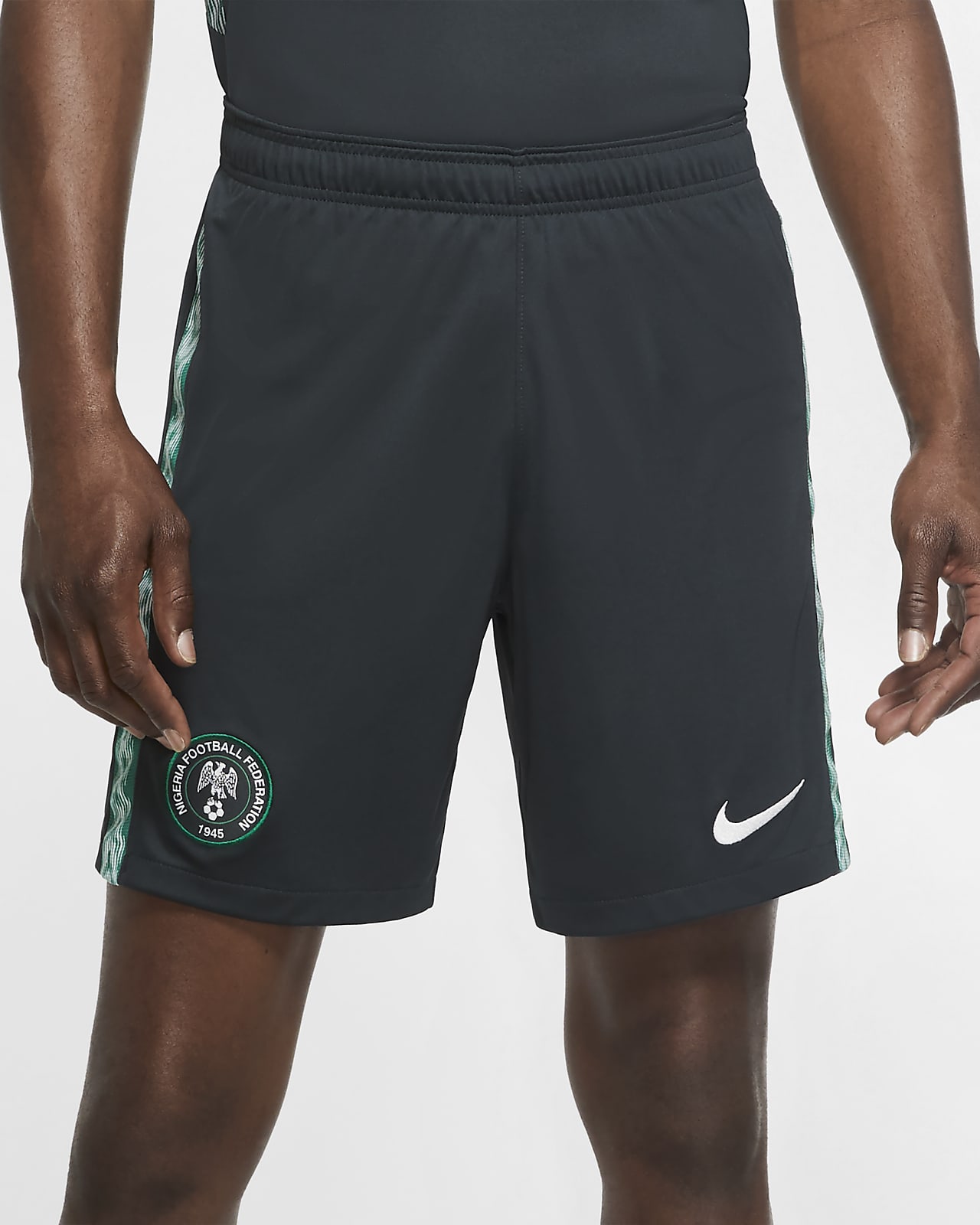Nike Football Nigeria stadium away shorts in green