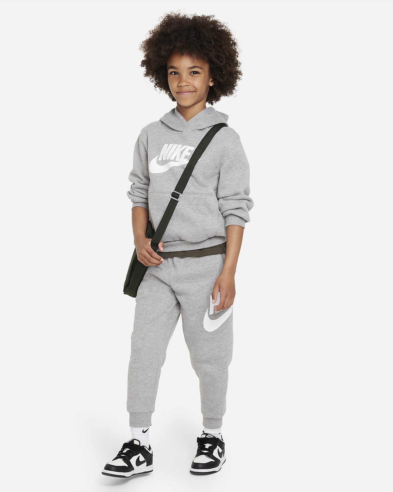 Sudadera con para niños Nike Sportswear Club Fleece Pullover. Nike.com