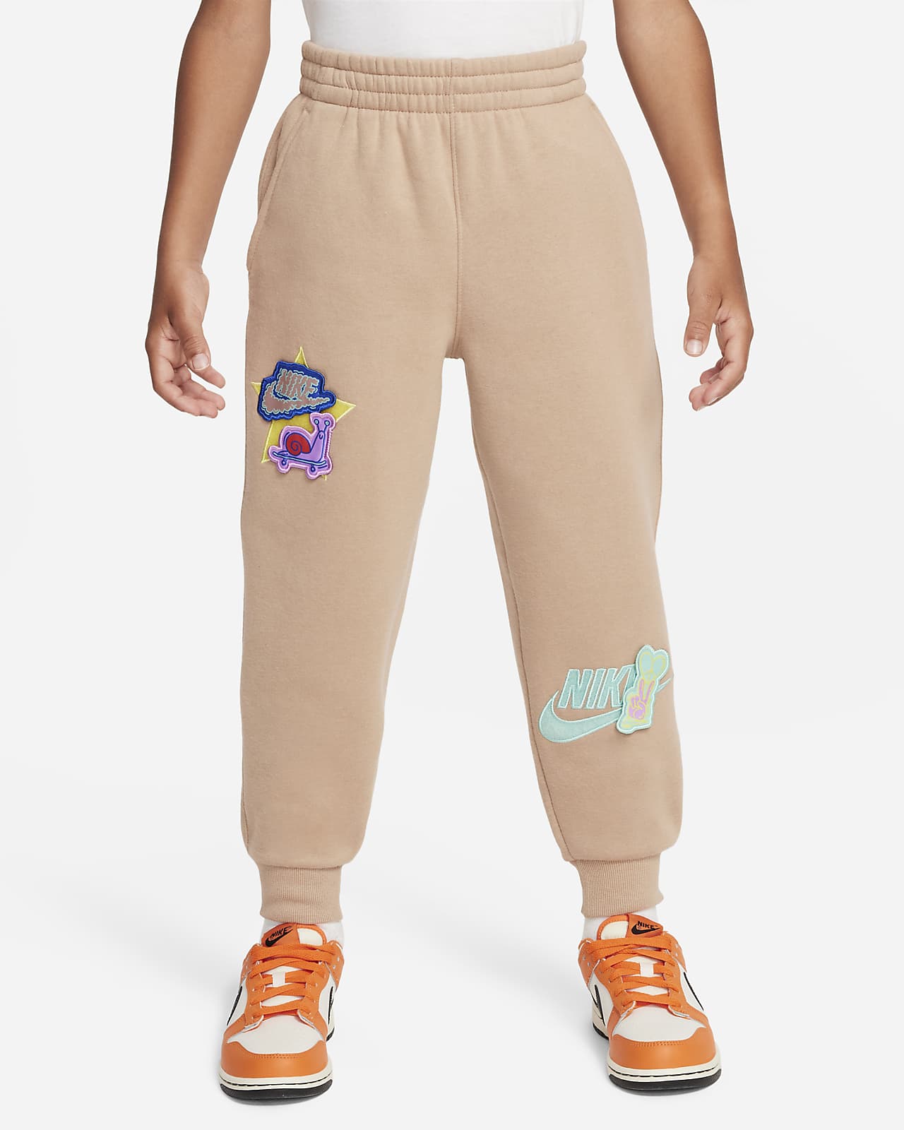 Nike Do You" French Terry Little Kids Joggers.