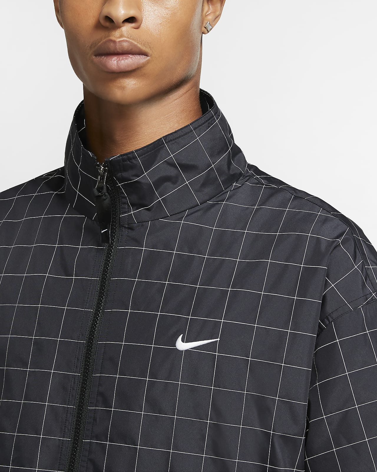 nike checkered tracksuit