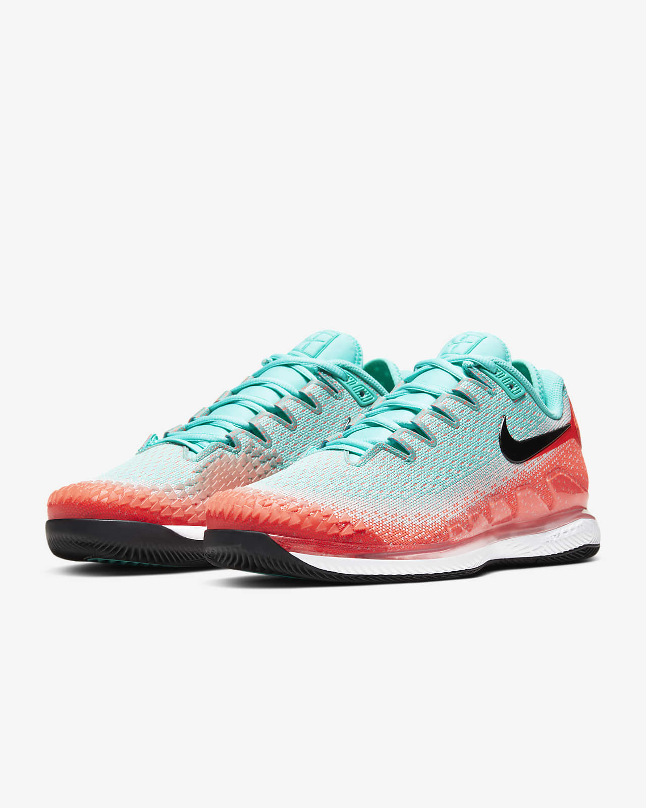 air zoom vapor flyknit men's tennis shoe