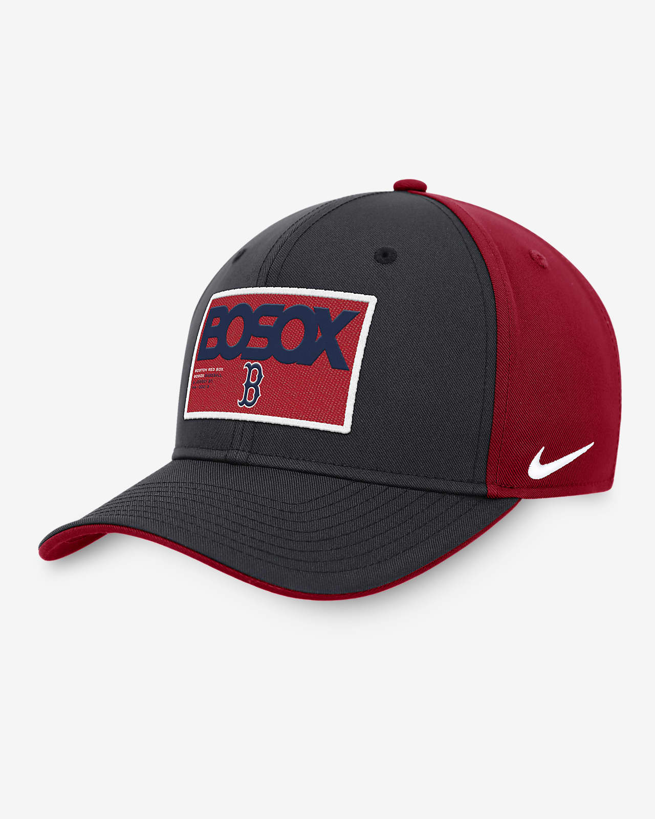 Boston Red Sox Classic99 Color Block Men's Nike MLB Adjustable Hat.