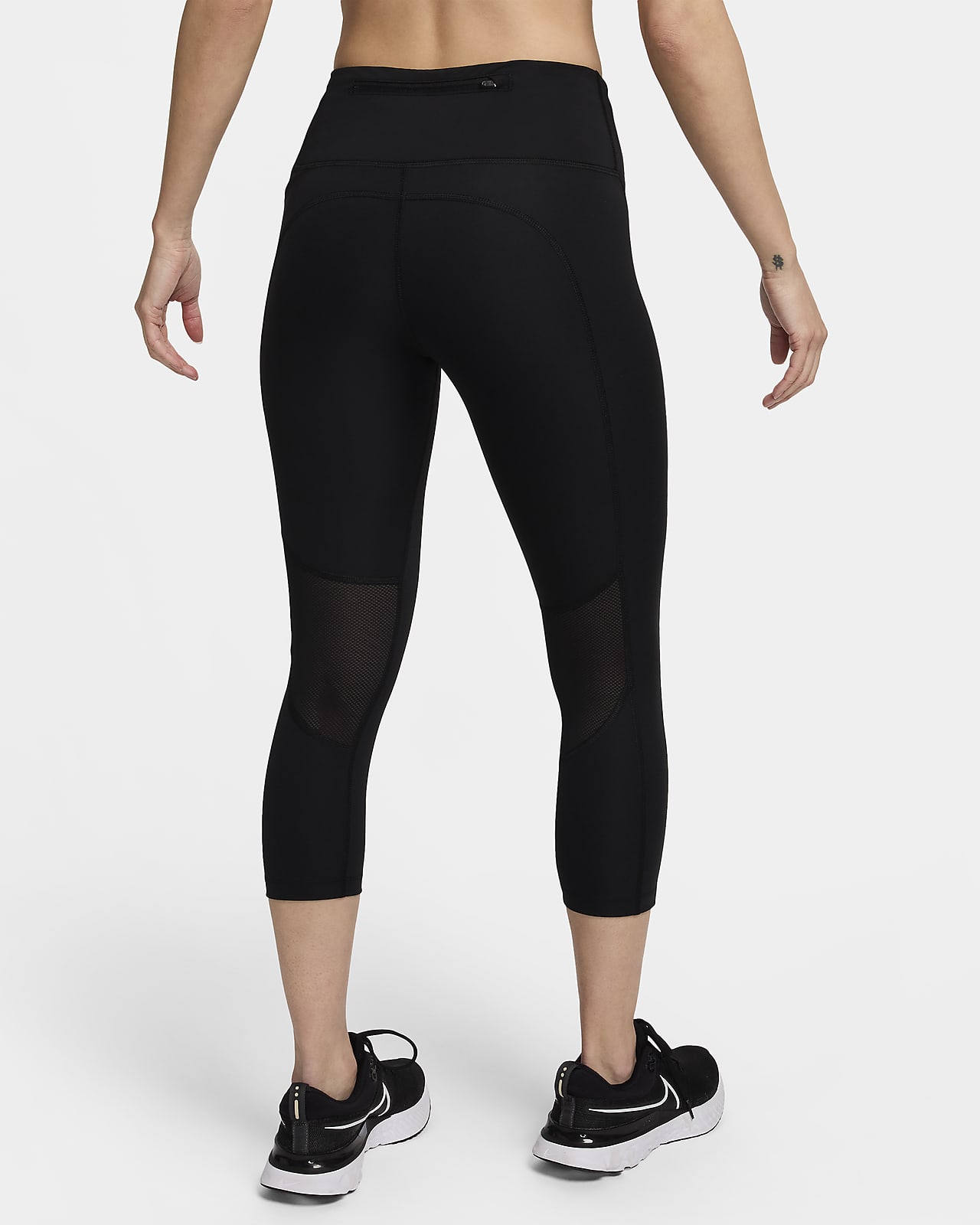 Nike Fast Crop Runway Women's Crop Running Tights CJ2162-654 Size Medium