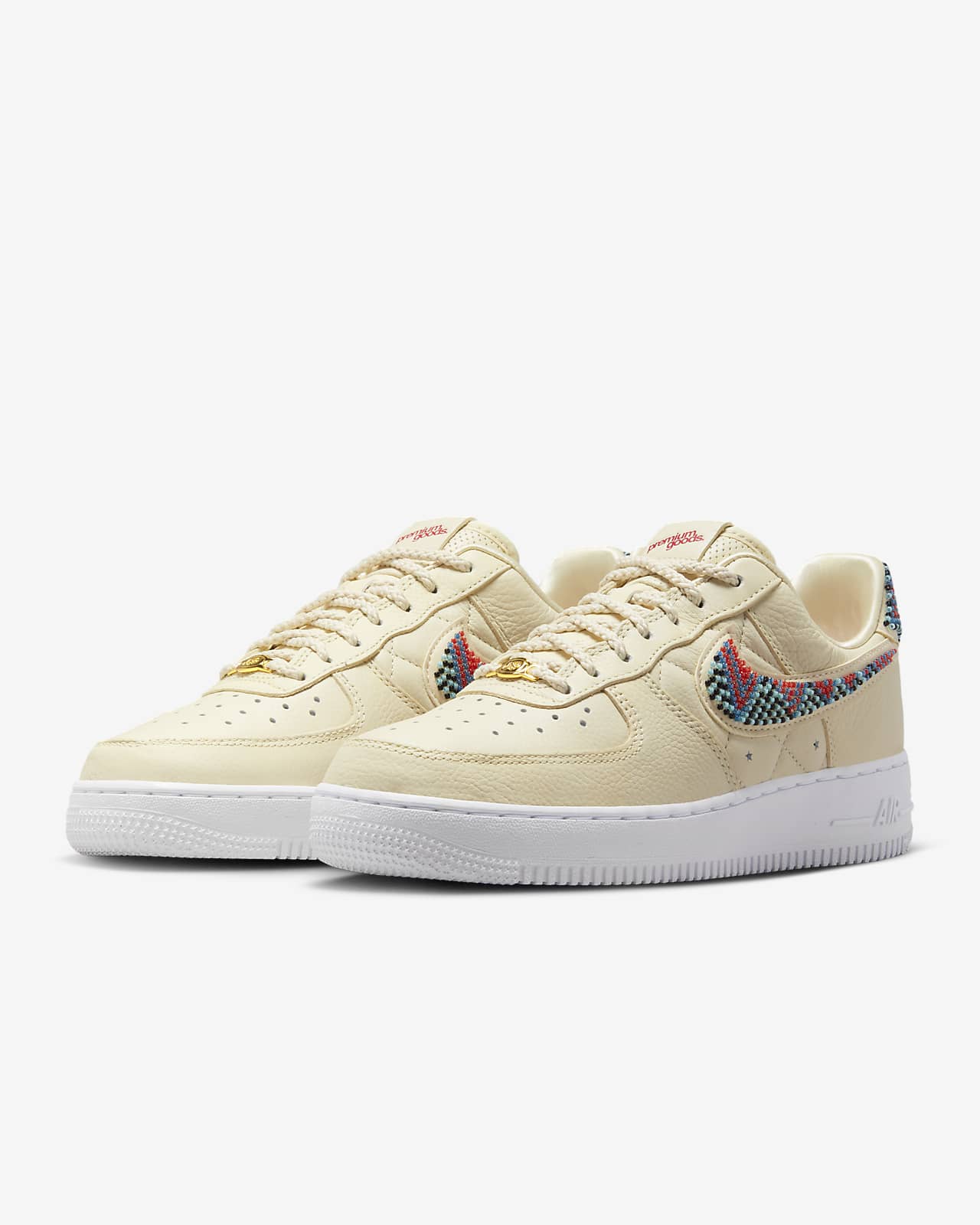 Nike air force outlet mujer doradas