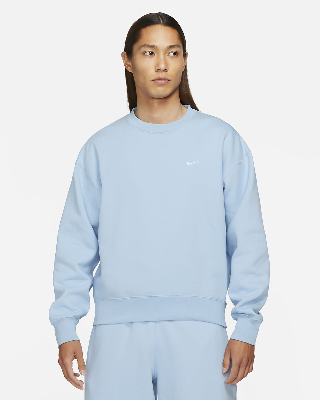 nike air fleece crew tracksuit