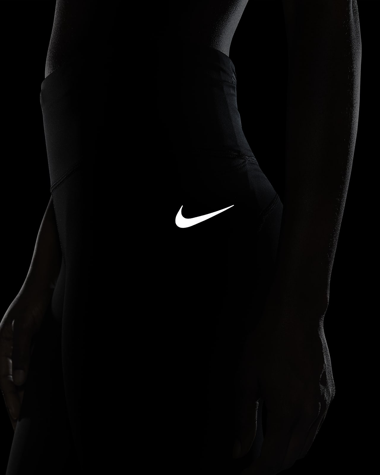Nike Dri-FIT Fast Women's Mid-Rise Crop Running Leggings. Nike CH