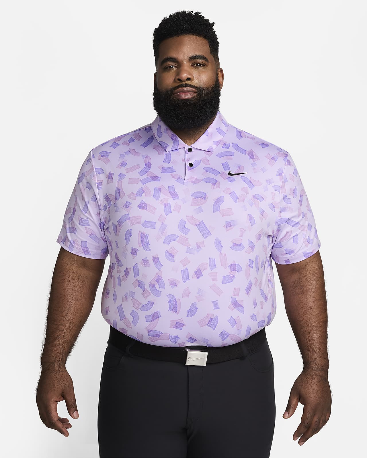 New nike golf 2025 shirt no collar