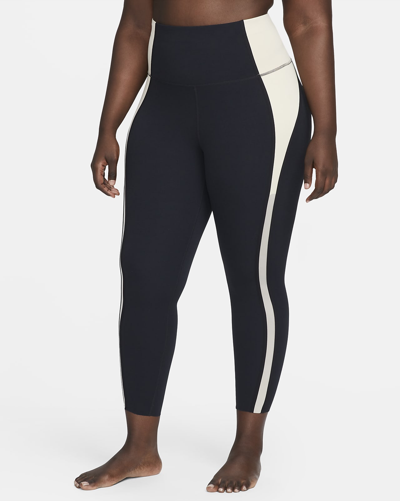 Leggings de 7/8 y tiro alto para mujer Nike Yoga Dri-FIT Luxe (talla  grande). Nike.com