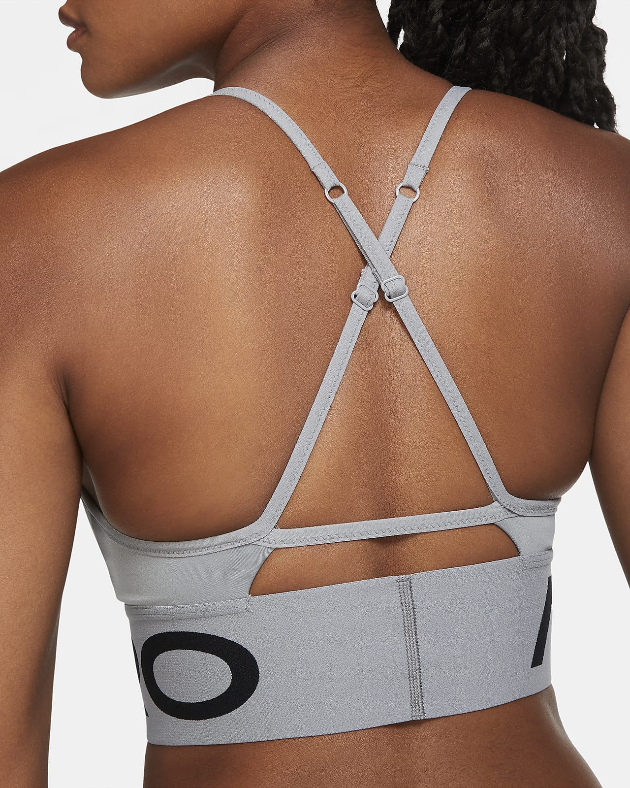 nike pro indy longline sports bra