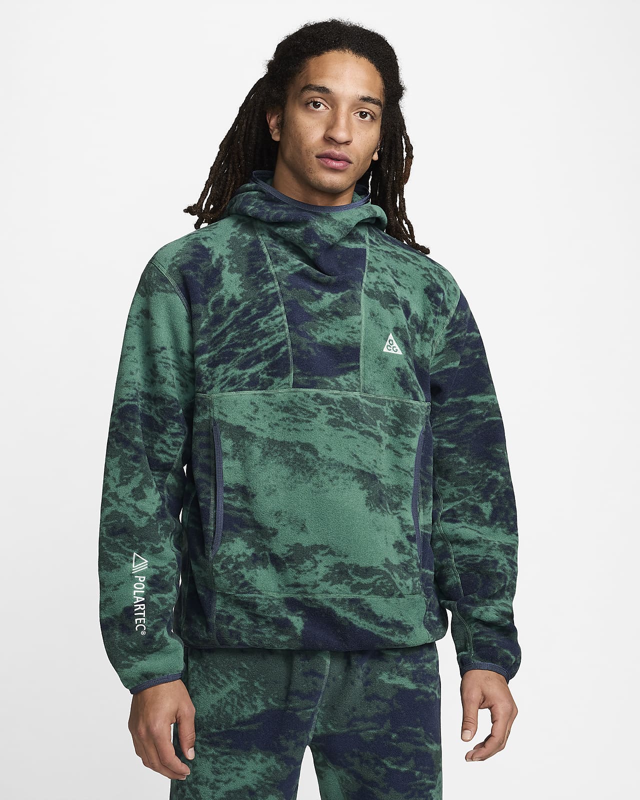 Nike ACG 'Wolf Tree' Men's All-Over Print Pullover Hoodie