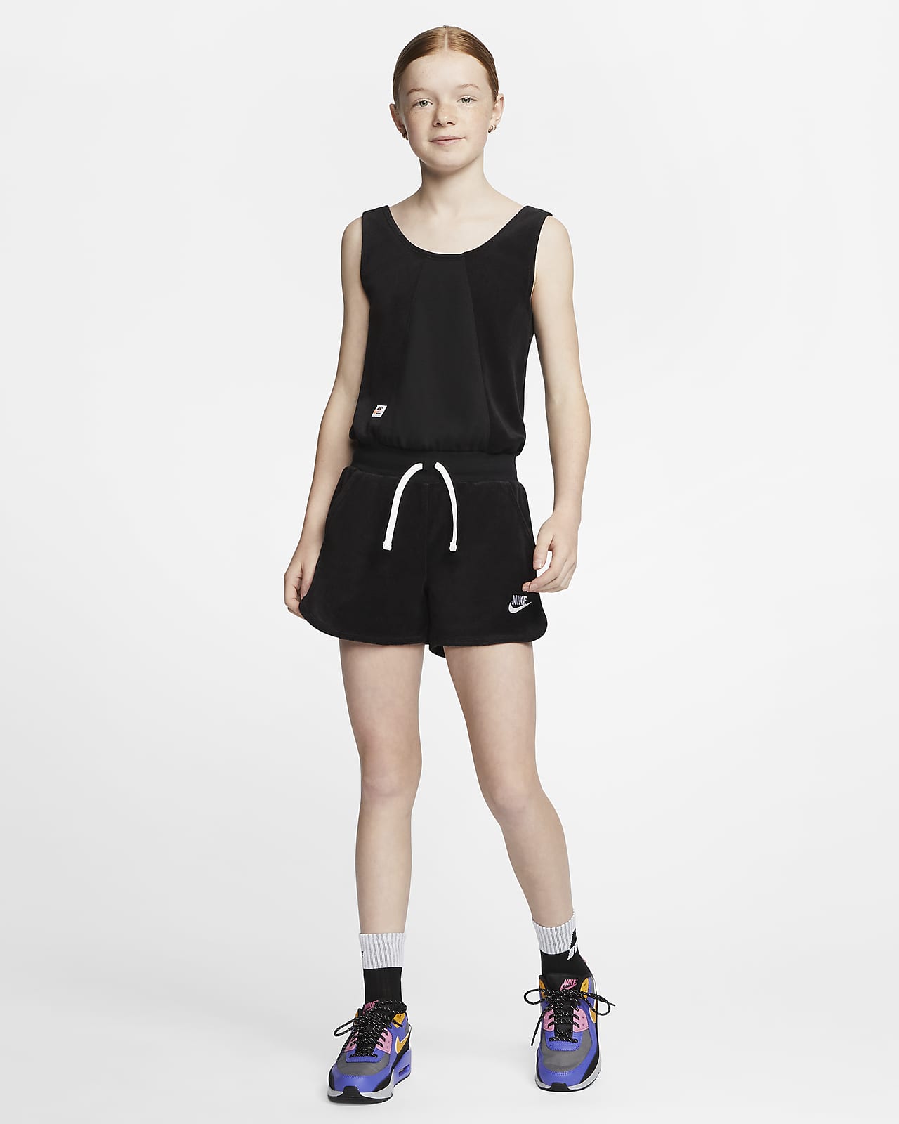 nike terry romper