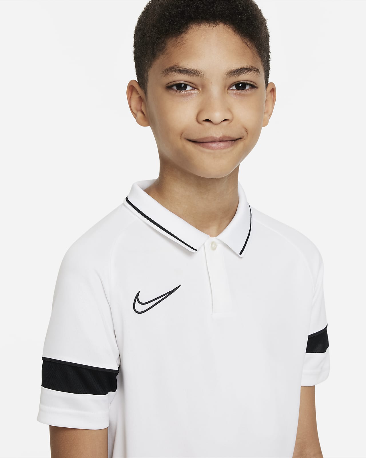 Nike Dri-FIT Academy Older Kids' Football Polo. Nike