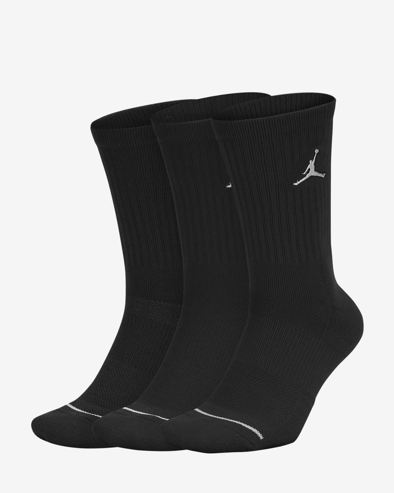 jordan black socks
