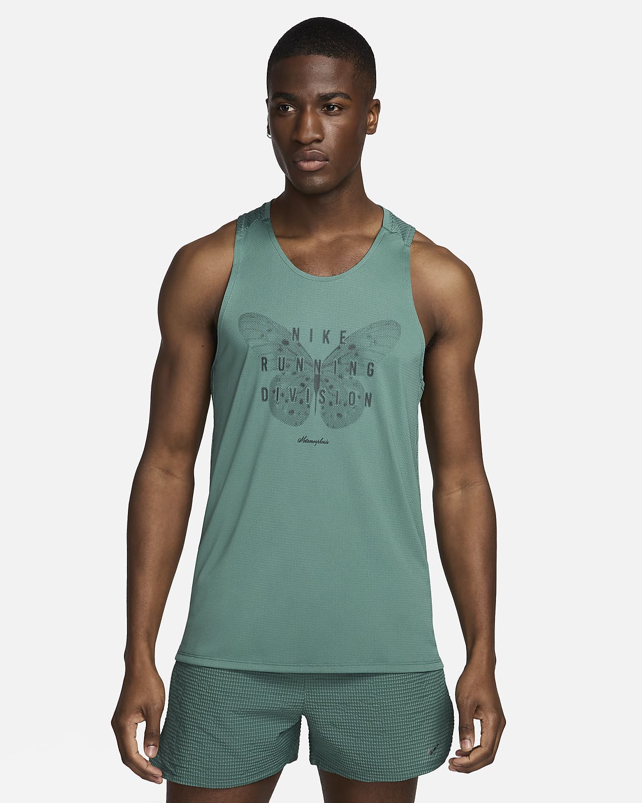 Camiseta de tirantes de running Dri-FIT para hombre Nike Rise 365 Running Division