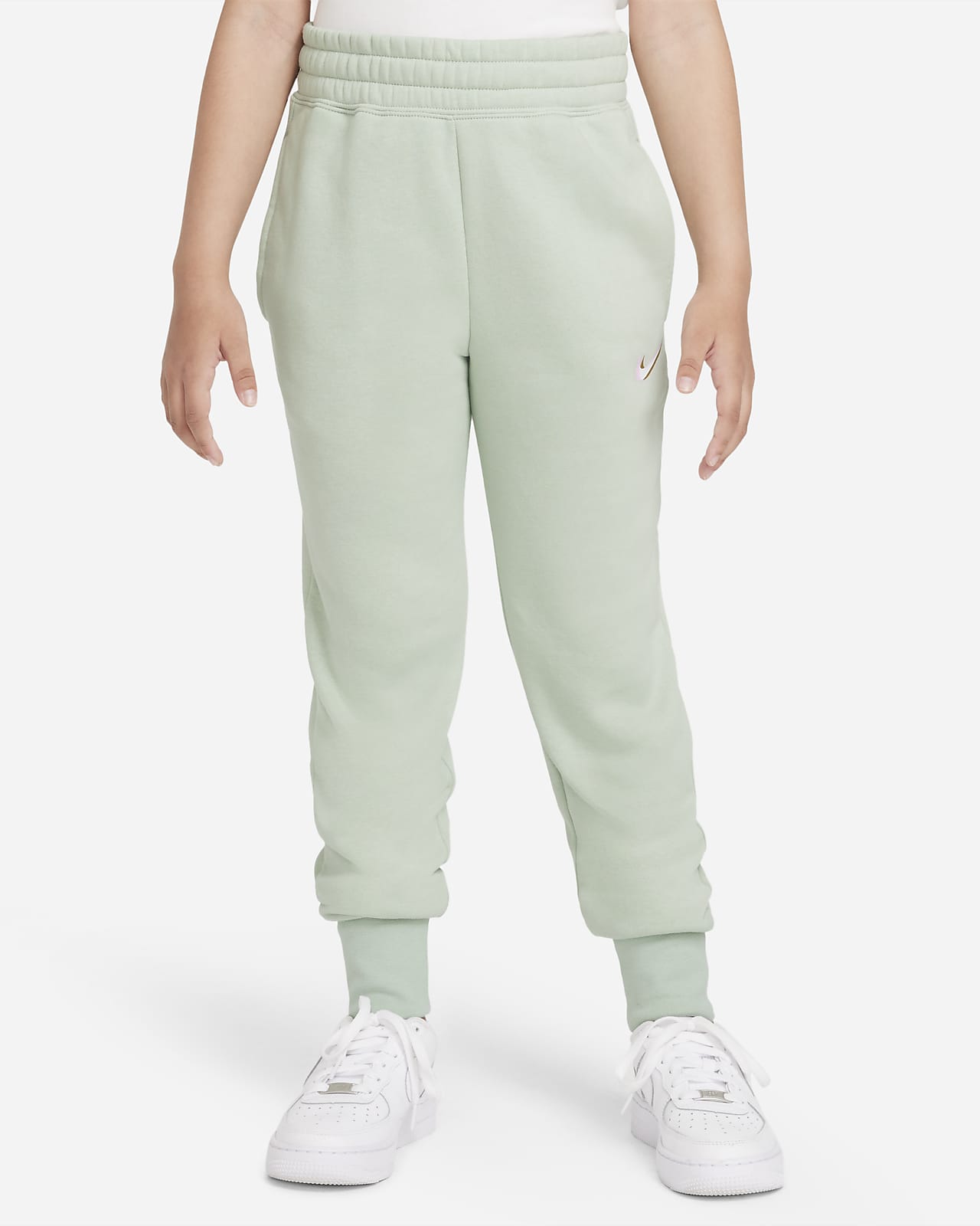 Lærd uhyre Ejeren Nike Sportswear Club-bukser med print til større børn (piger). Nike DK