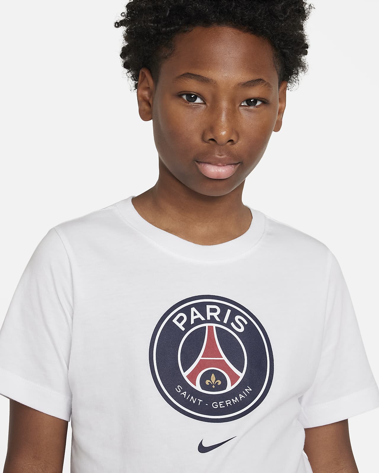 Verstrikking wees gegroet Doorbraak Paris Saint-Germain Crest Big Kids' Soccer T-Shirt. Nike.com