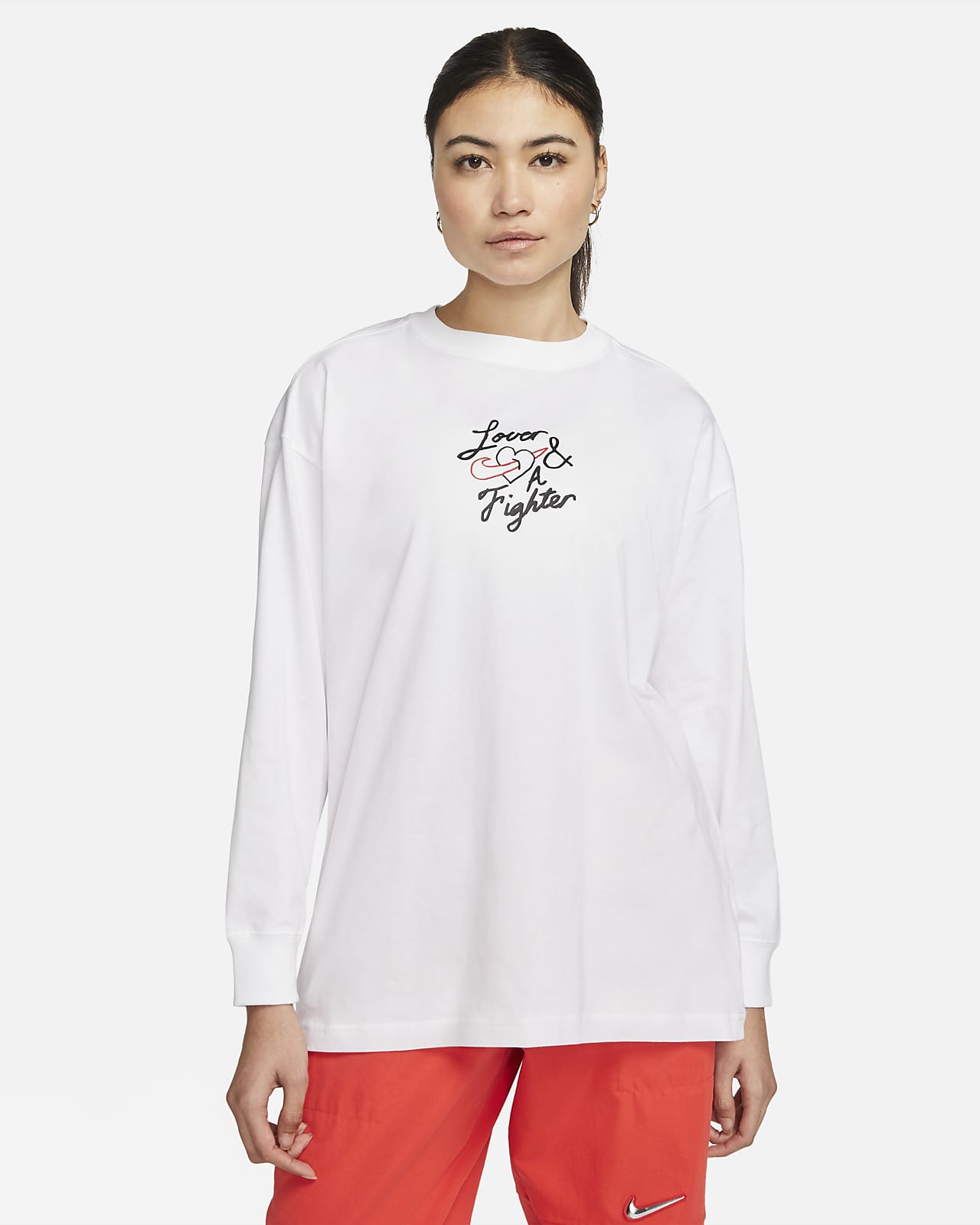 Nike Sportswear Women's Oversized Long-Sleeve T-Shirt