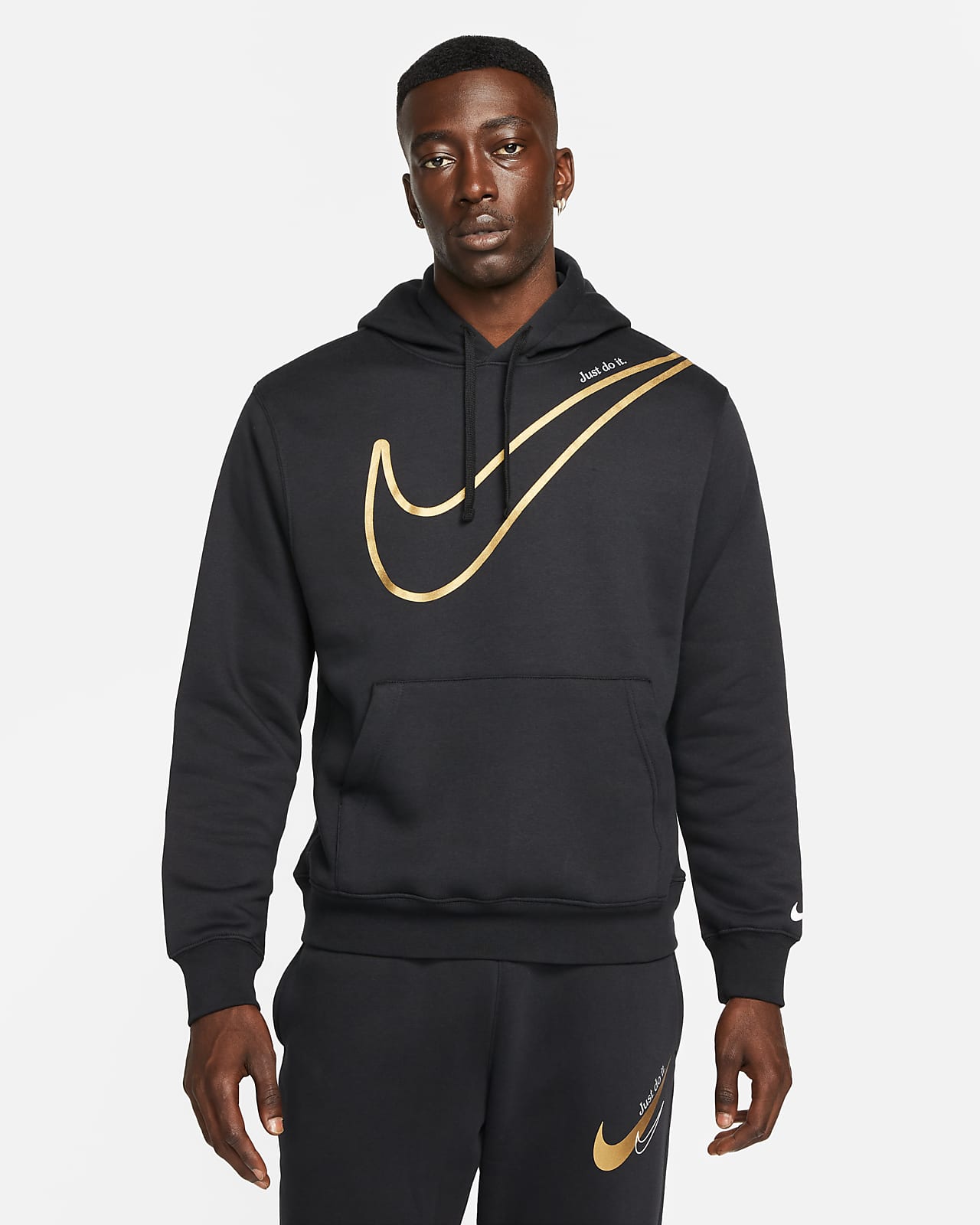 Nike Sportswear Fleecehoodie voor heren. Nike BE