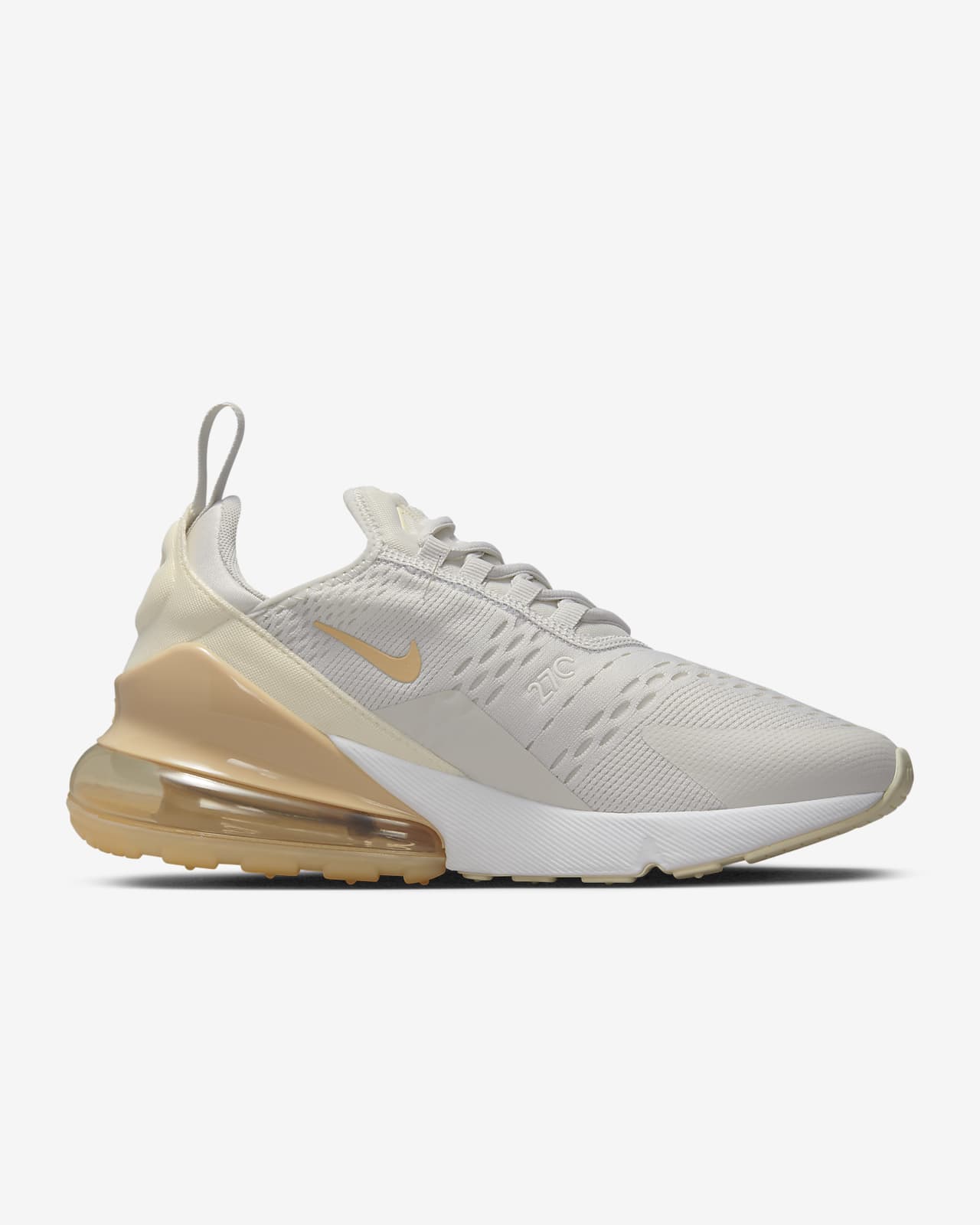 women's nike air max 270 gold