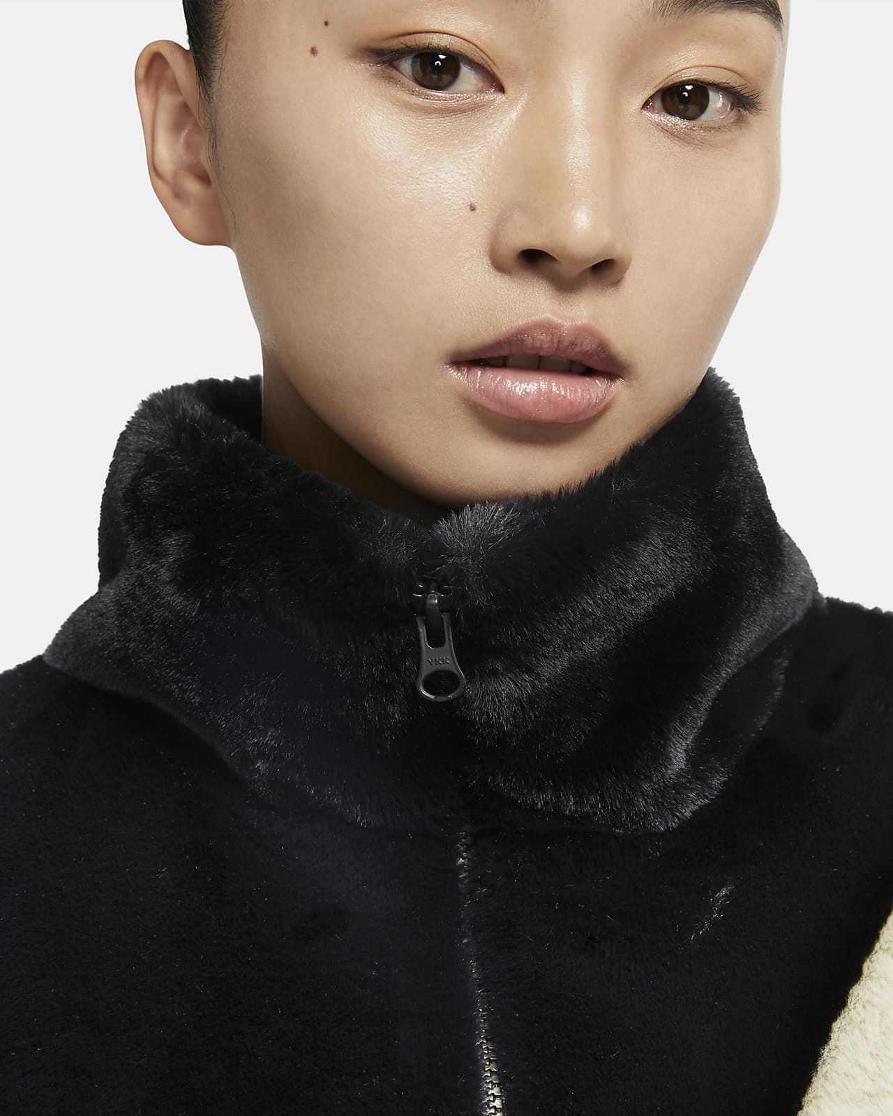 veste fourrure nike