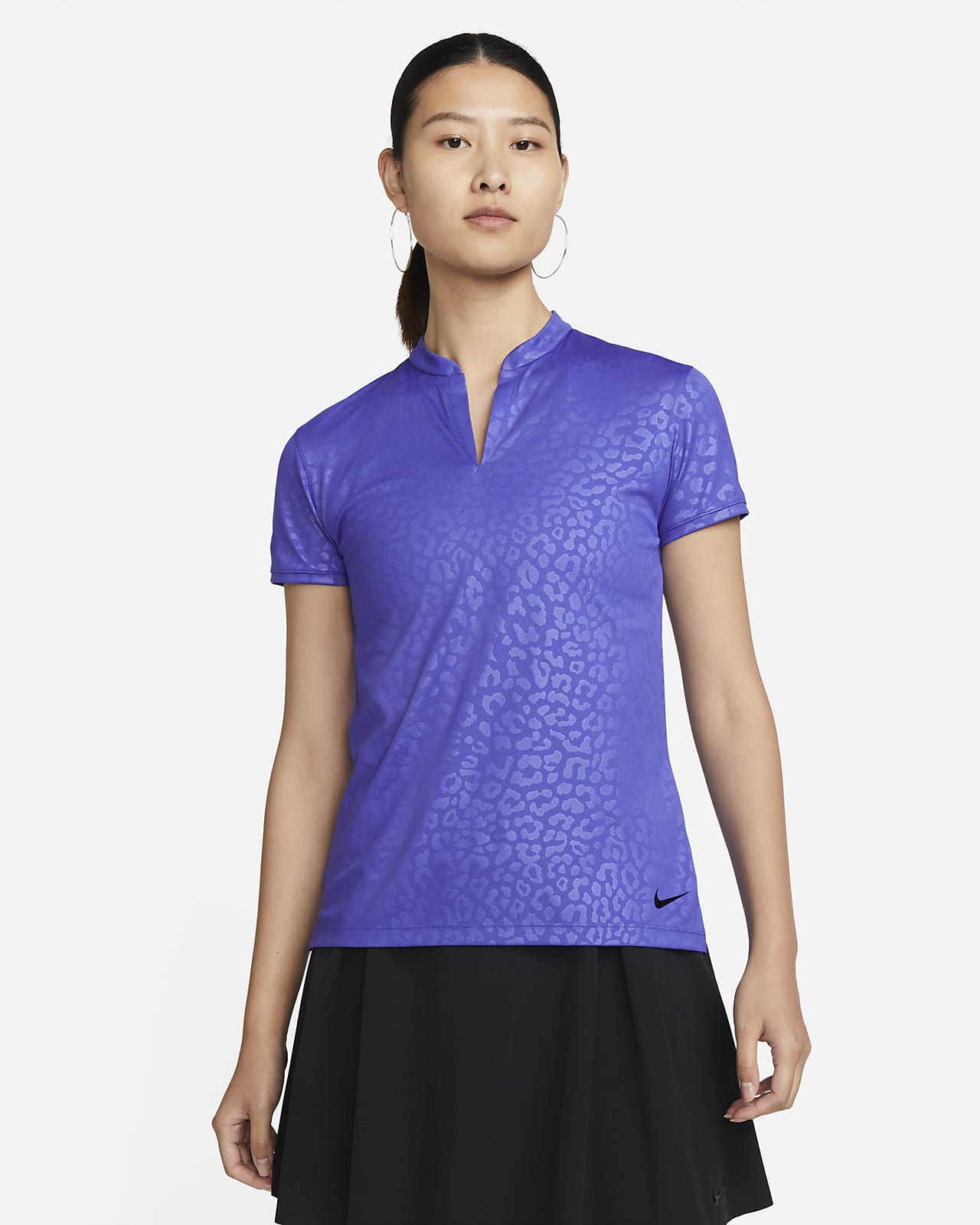 nike dri fit womens golf polo