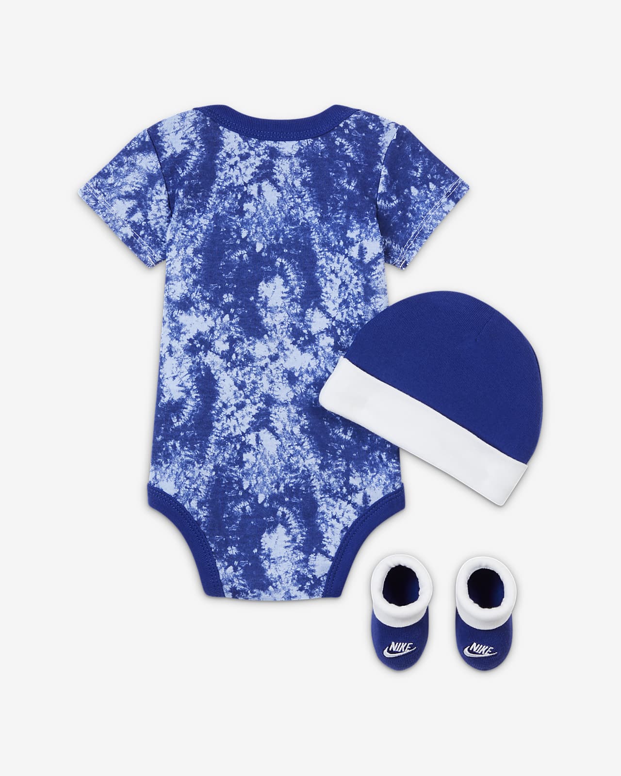 Conjunto 2 Piezas Enterito Y Bandana Bebe Niño-Azul Conjunto 2 Piezas Enterito Y Bandana Bebe Niño-Azul
