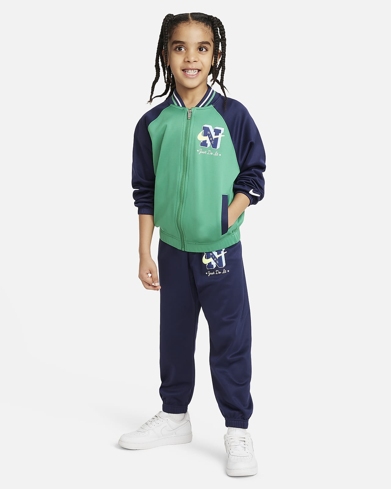 Nike Sportswear Next Gen Tricot Kids\' Set. Dri-FIT Little