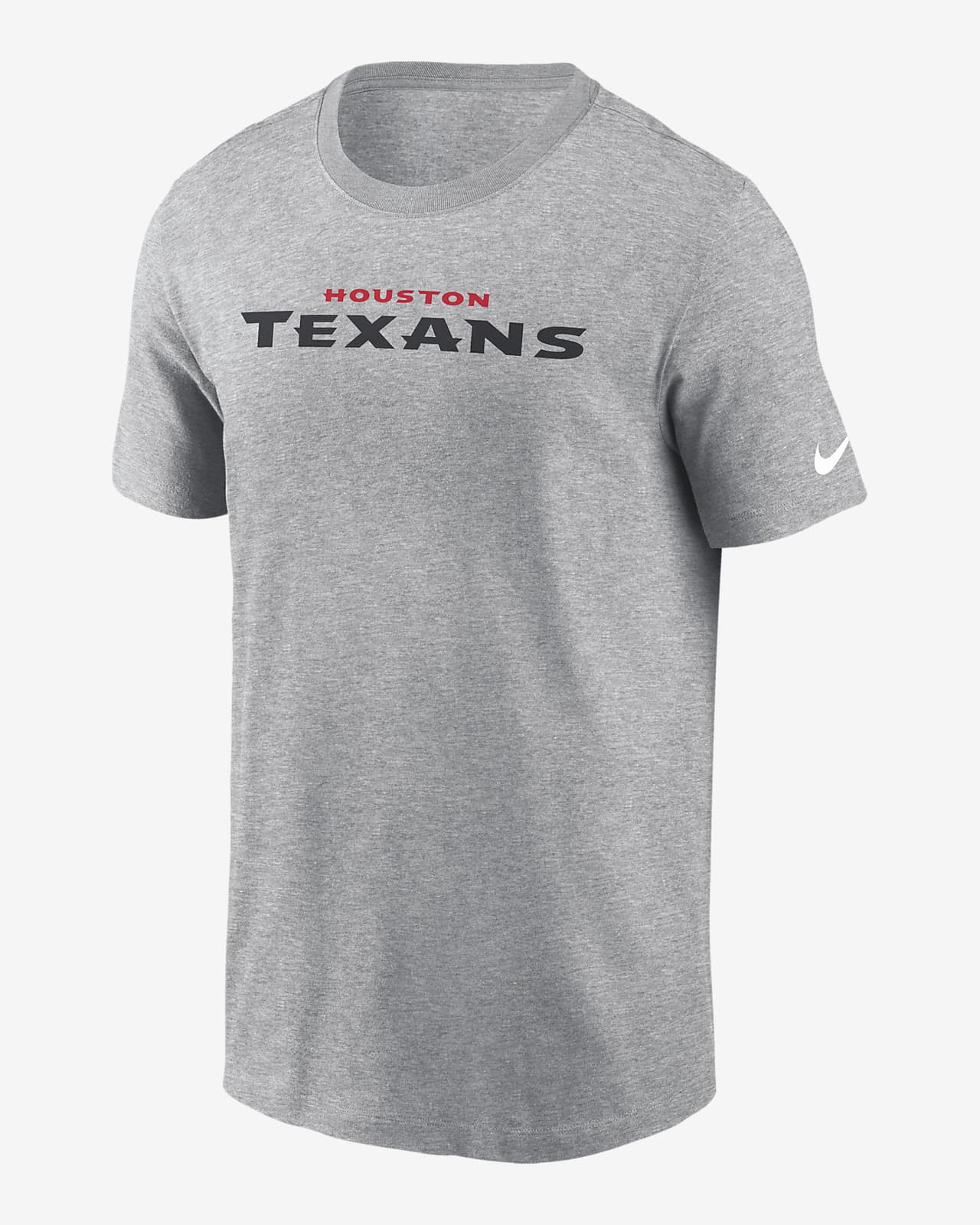 Playera Nike de la NFL para hombre Houston Texans Primetime Wordmark Essential