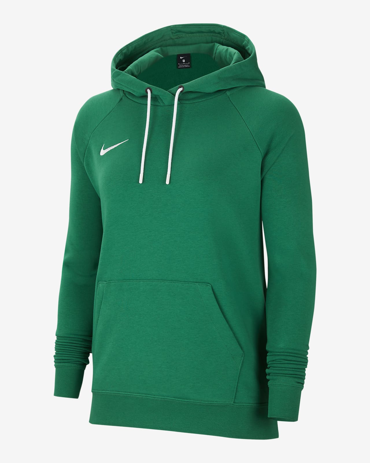 nike green pullover women's