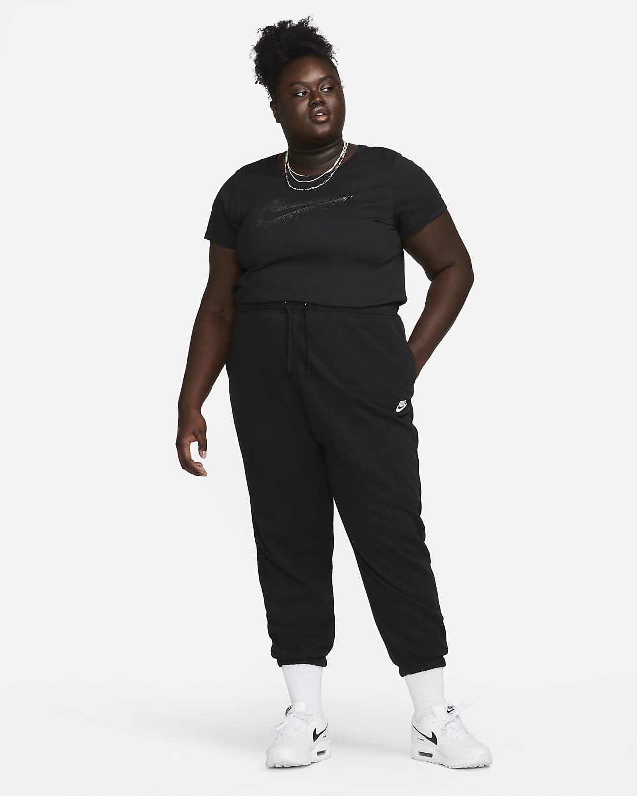 Nike Sportswear Swoosh Women's Graphic T-Shirt (Plus Size). Nike PH