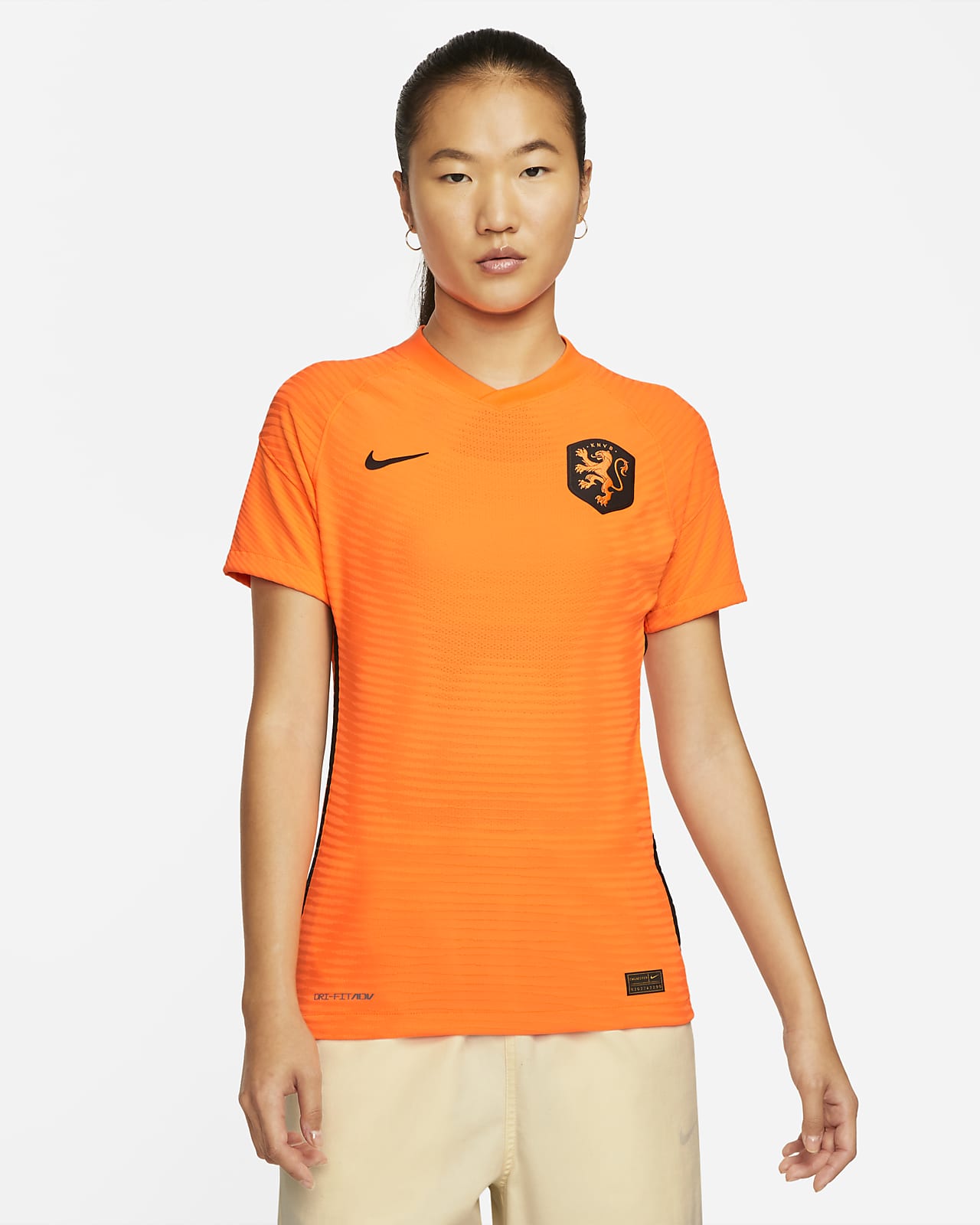 Primera equipación Vapor Match Países Bajos 2022 Camiseta fútbol - Mujer. Nike ES