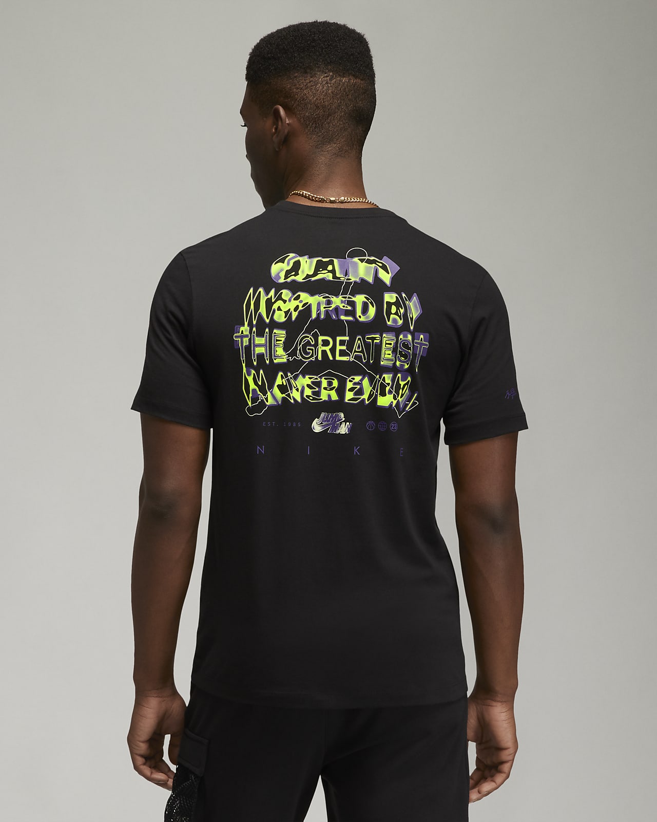 T-shirt con grafica Jordan Jumpman – Uomo. Nike CH
