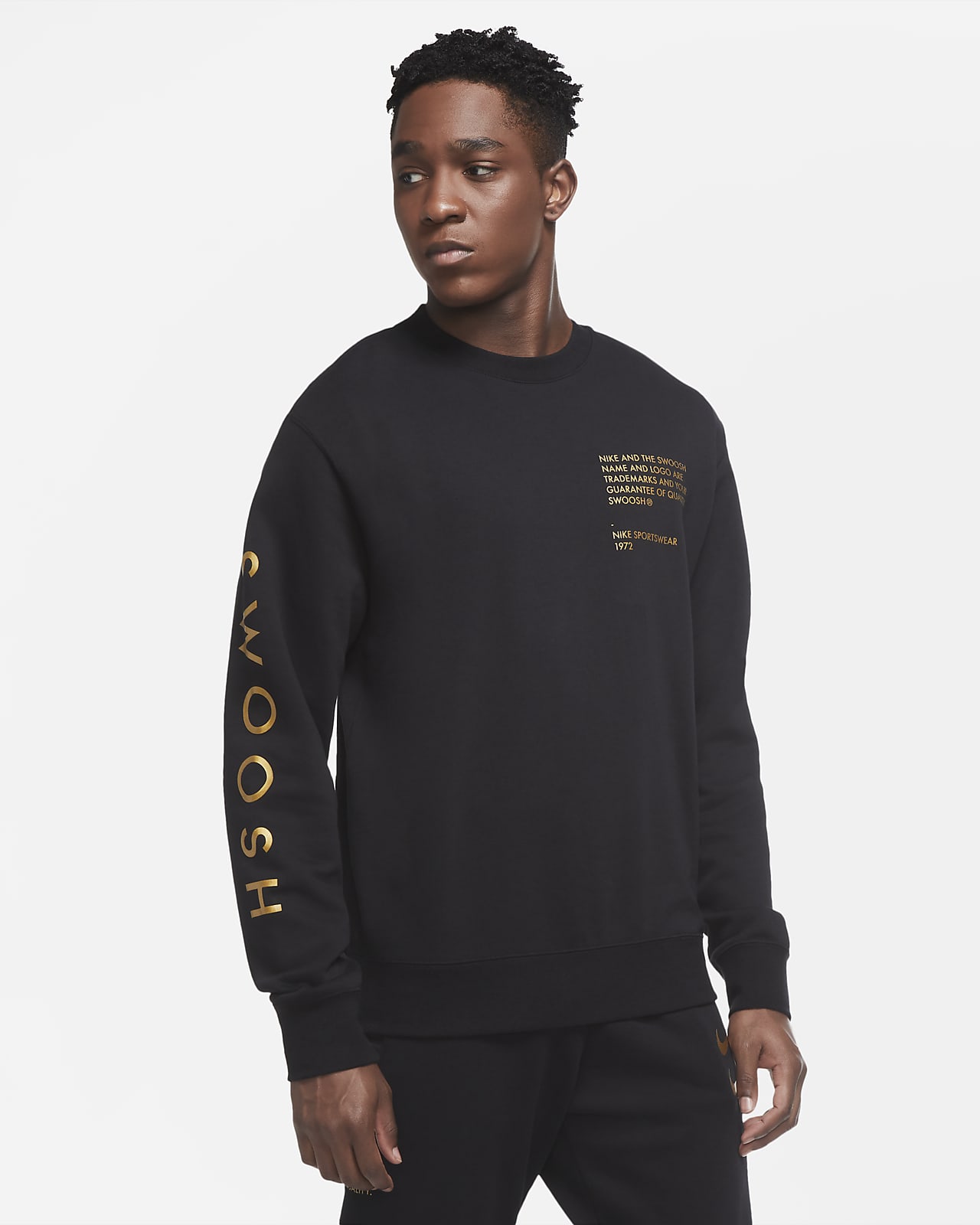 nike swoosh tracksuit mens