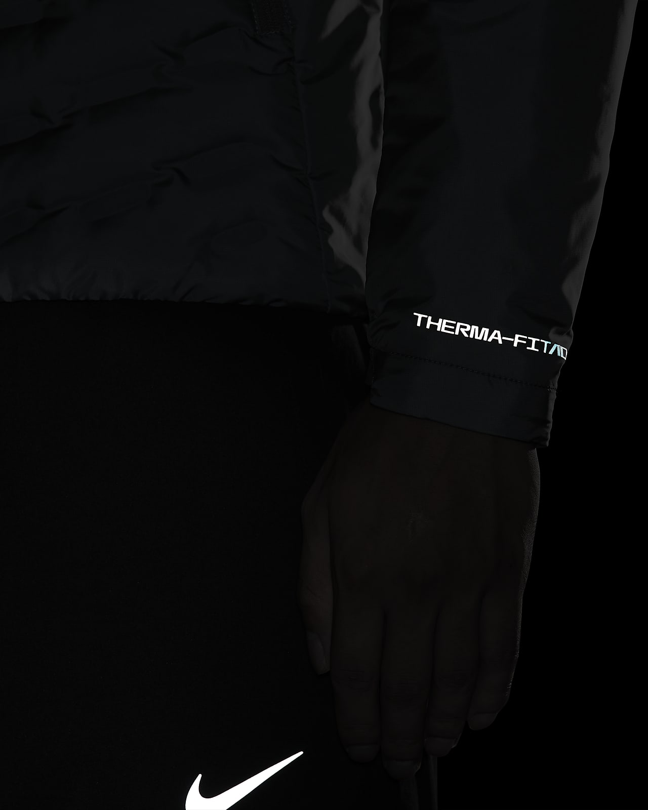 Jacket. AeroLoft Repel Therma-FIT Running ADV Men\'s Nike Down