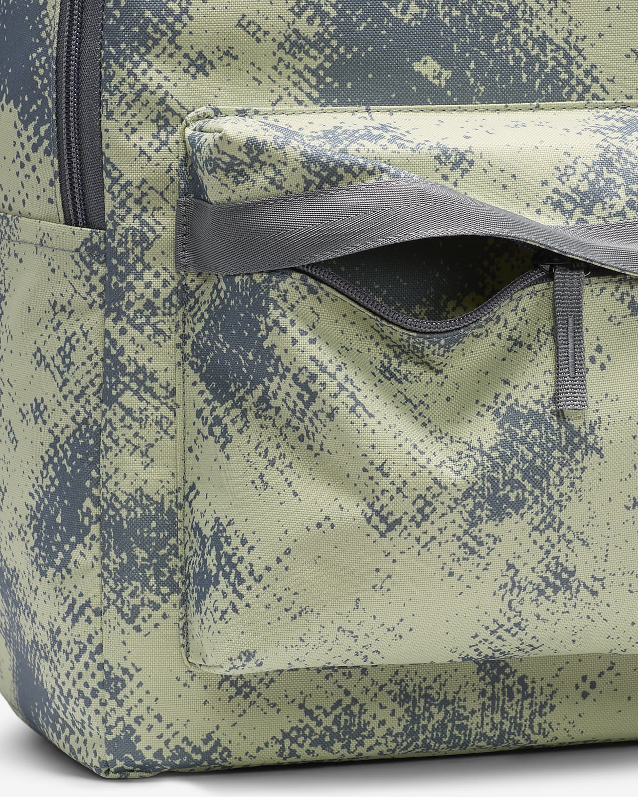 Nike grey heritage metallic logo backpack store