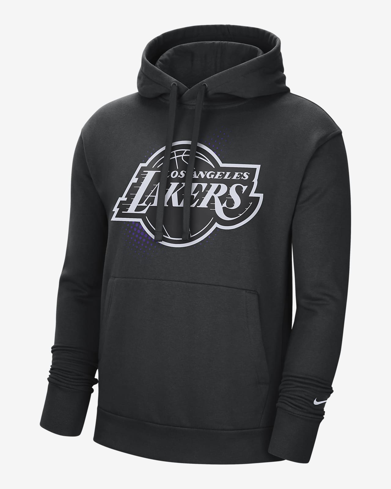 nike lakers hoodie grey