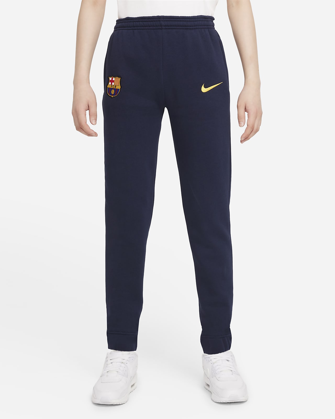 Pantaloni da calcio in fleece FC Barcelona - Ragazzi