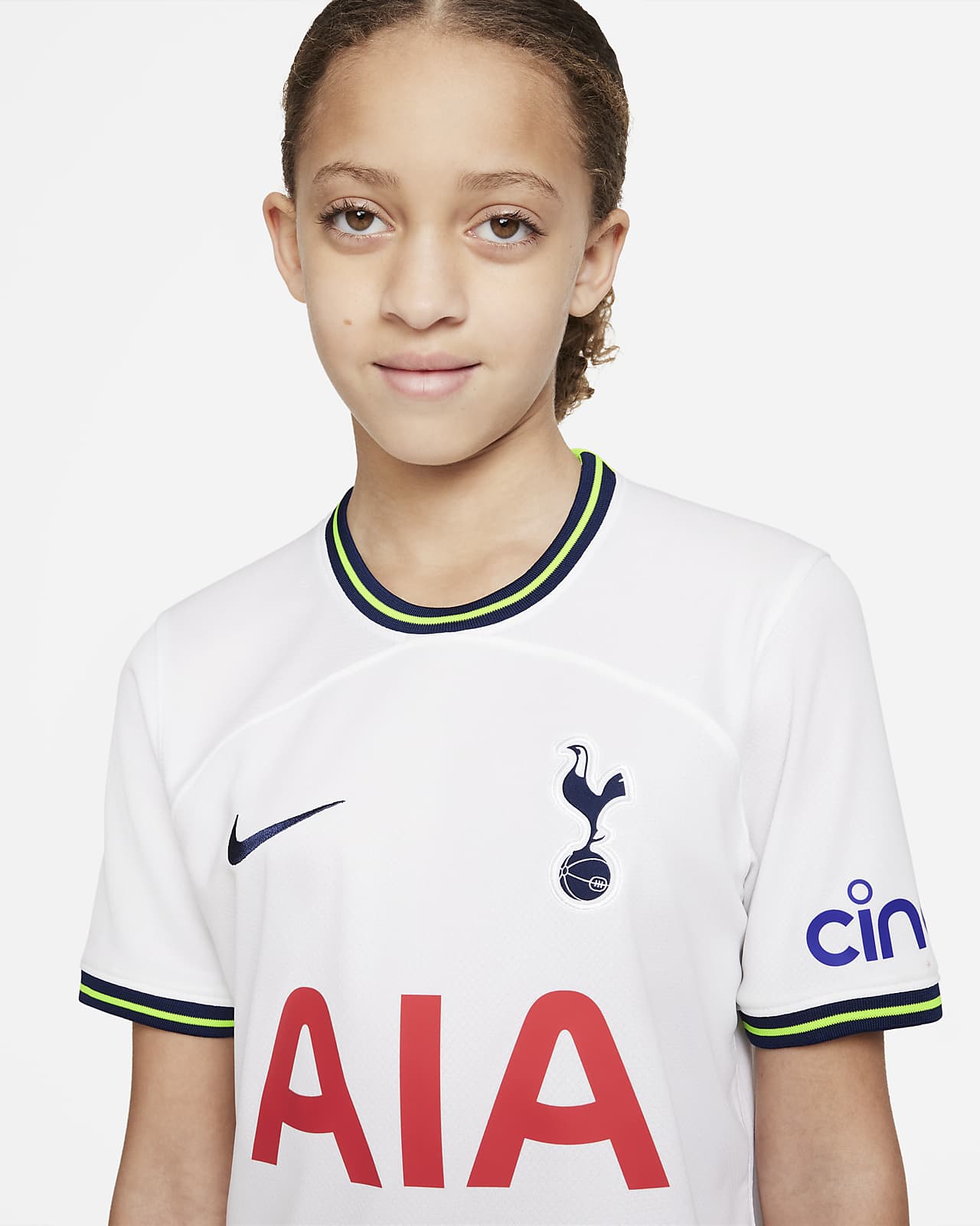 Tottenham Hotspur 2022/23 Stadium Home Older Kids' Nike Dri-FIT ...