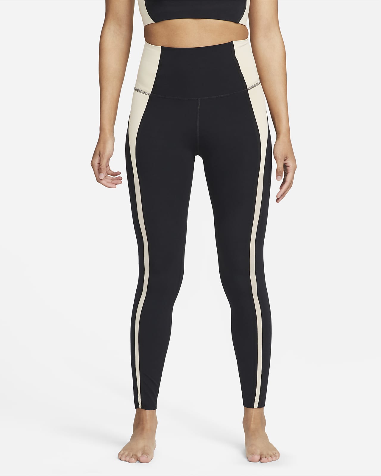 Mallas Nike Sportswear Negro Blanco Mujer - Máxima Flexibilidad