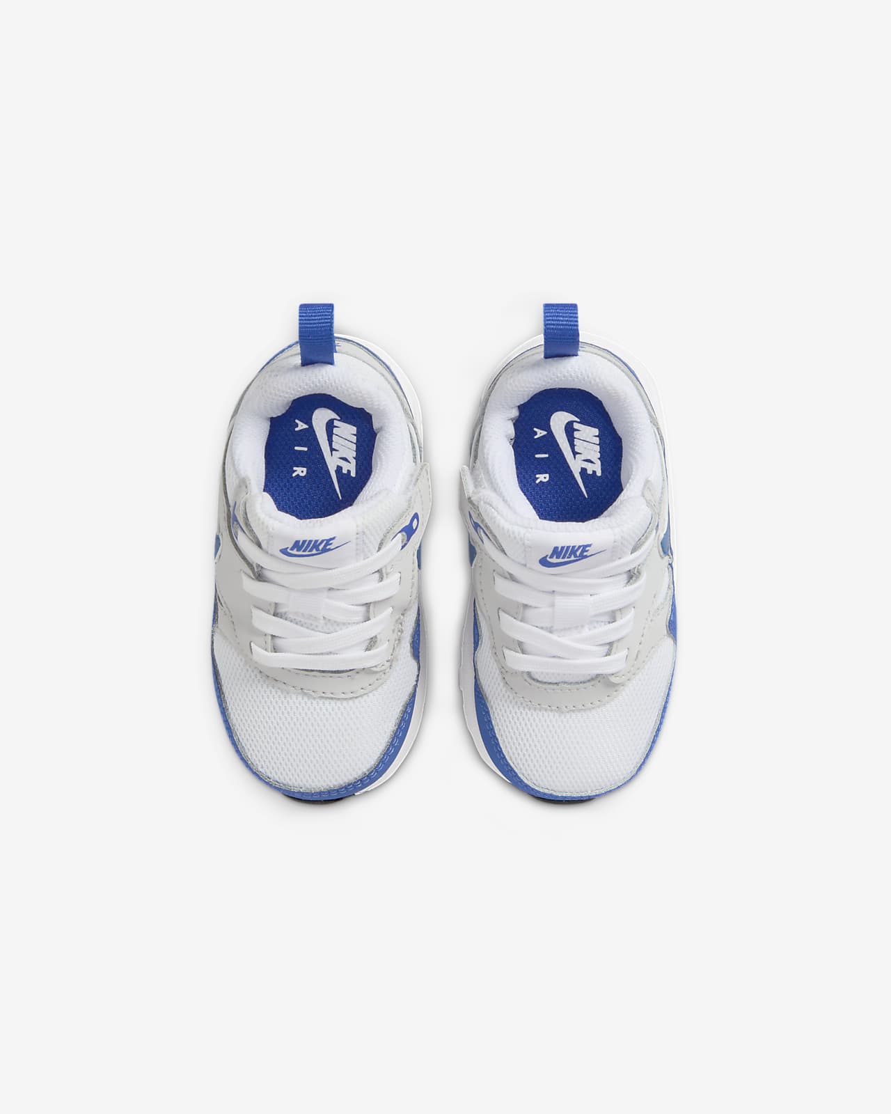 Toddler white best sale nike air max