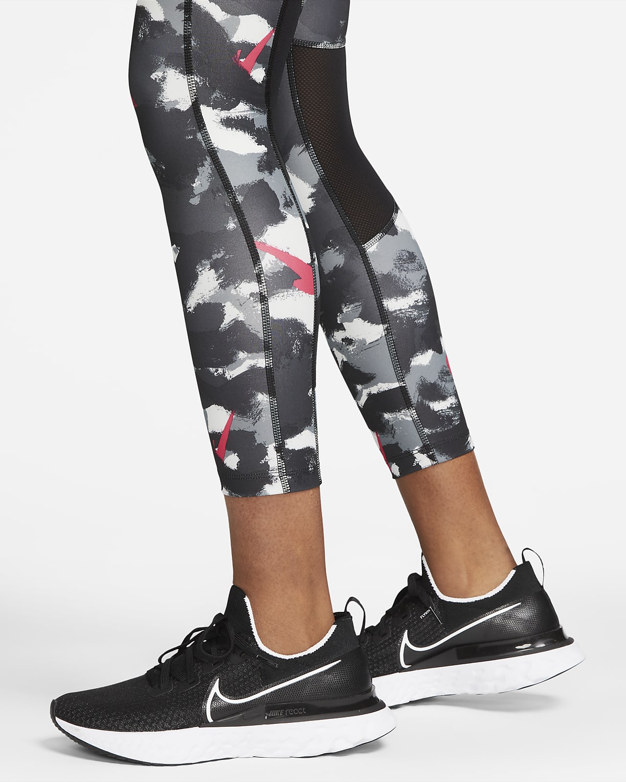 Nike Dri-FIT Fast Leggings de running de 7/8 de talle medio con estampado -  Mujer. Nike ES