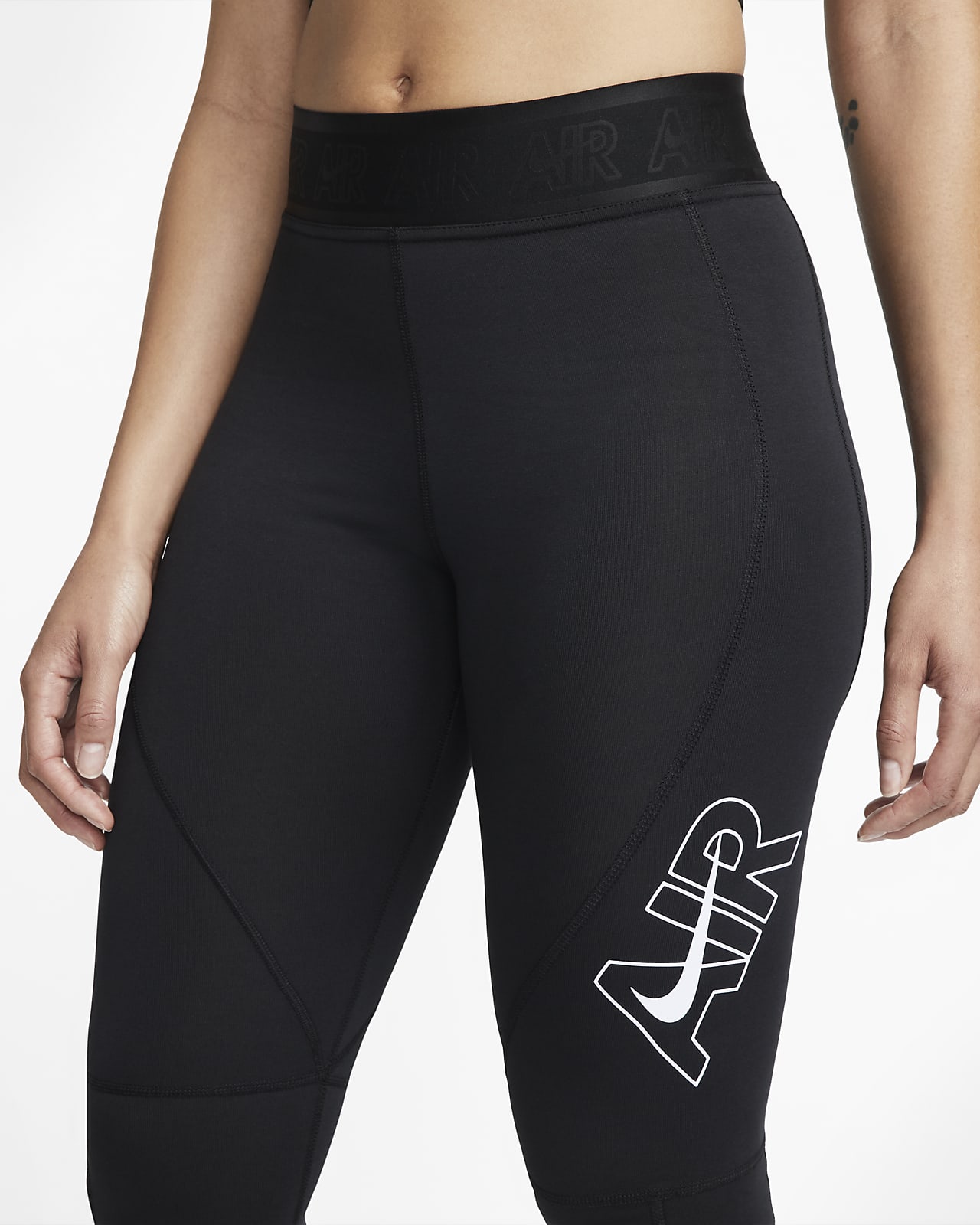 Air-leggings med høj talje grafik til Nike DK