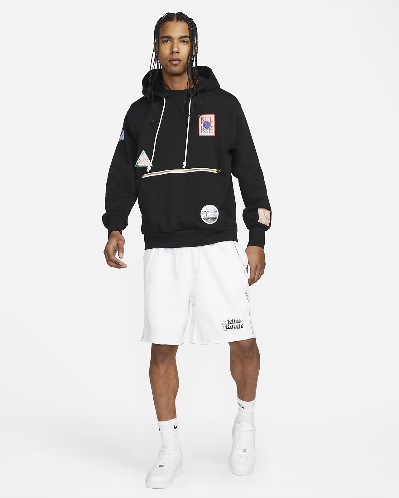 nike dri fit basketball hoodie