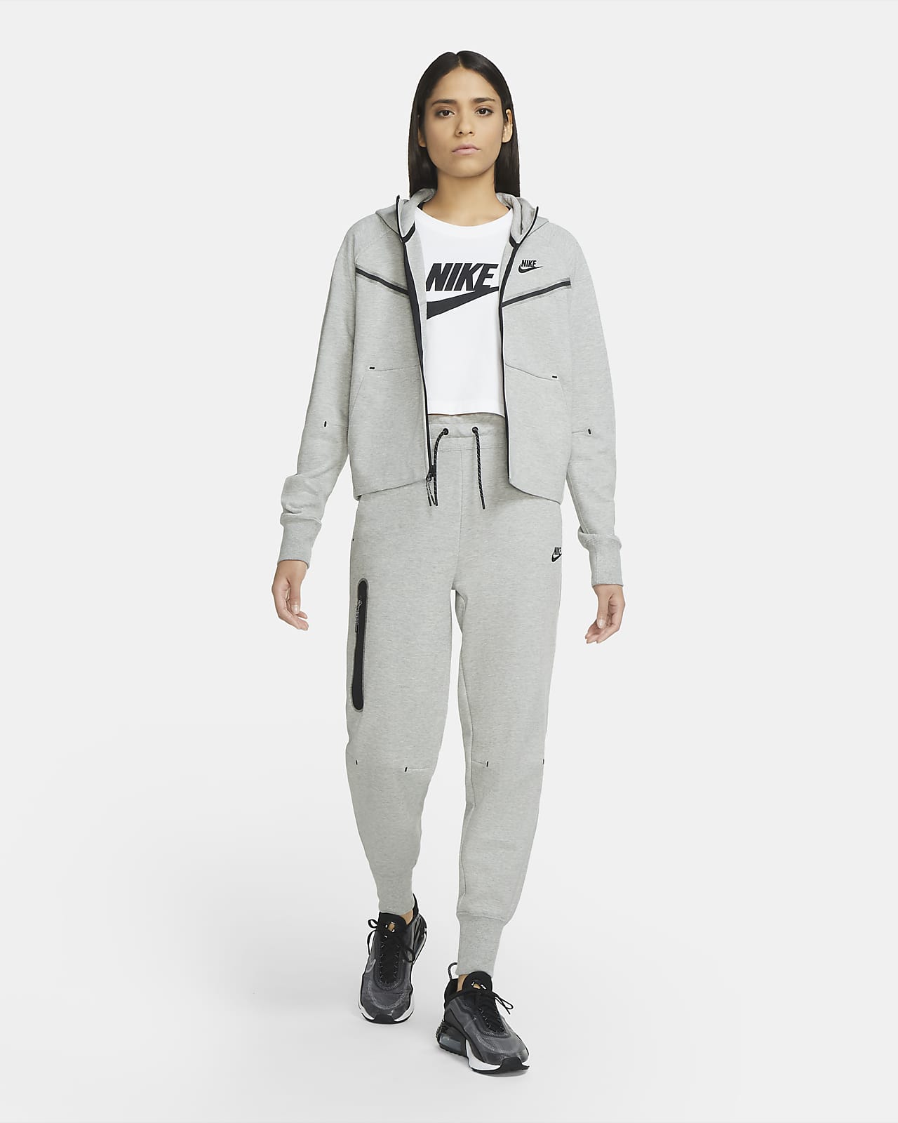 Nike Sportswear Tech Fleece Windrunner Women's Full-Zip Hoodie. Nike SG