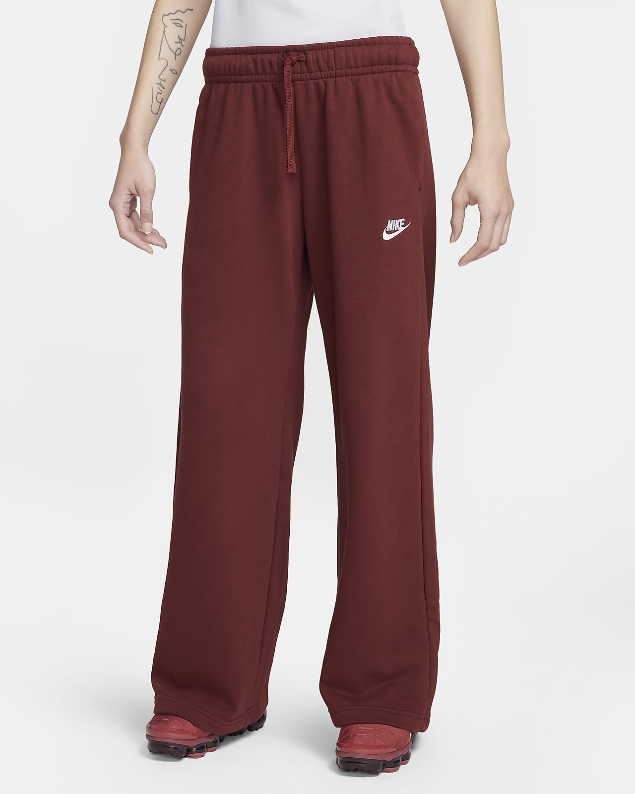 Nike Standard Fit Mid Rise Double Swoosh Sweatpants ~ Women's XL ~  DR6197-206
