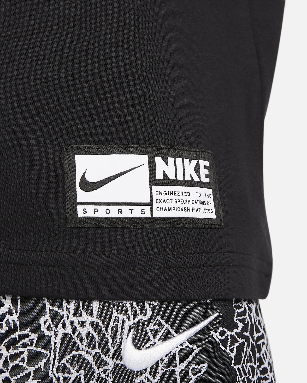 Men's Nike Black Phoenix Suns Courtside Air Traffic Control Max90 T-Shirt