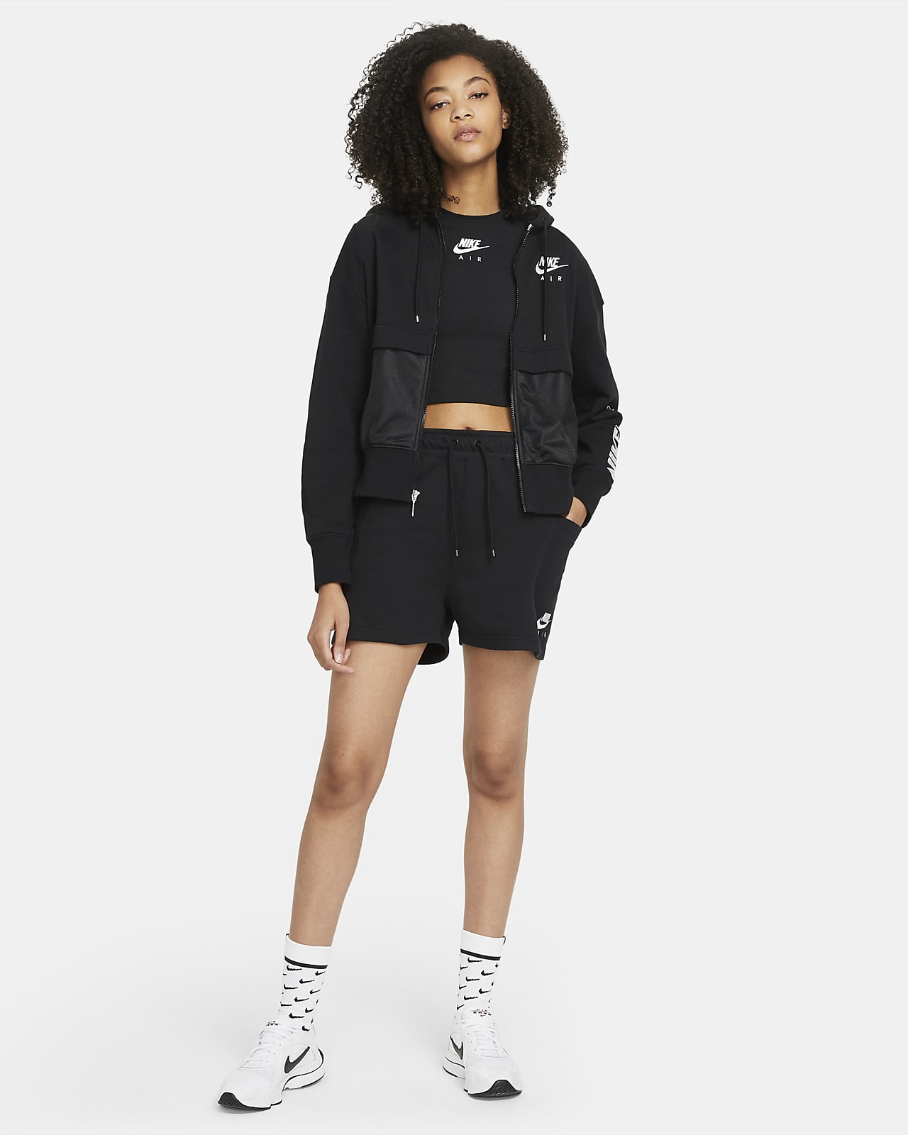 women fleece shorts nike