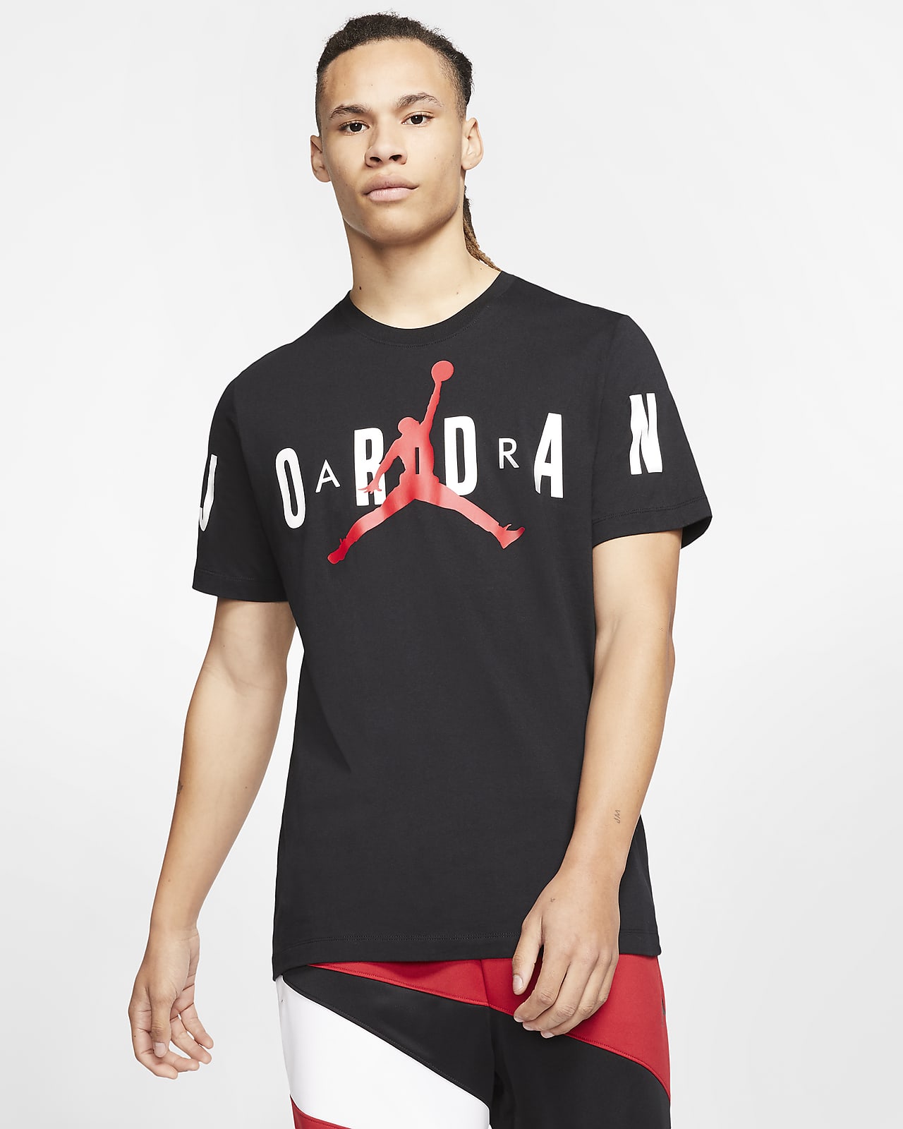 Kortärmad tröja Jordan Stretch med rund hals för män. Nike SE Kortärmad tröja Jordan Stretch med rund hals för män. Nike SE