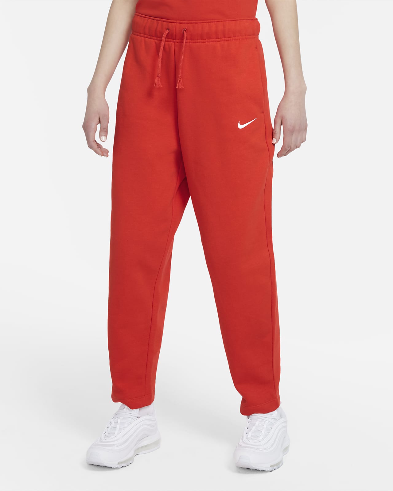 Nike Sportswear Collection Essentials weite Fleece-Hose für Damen