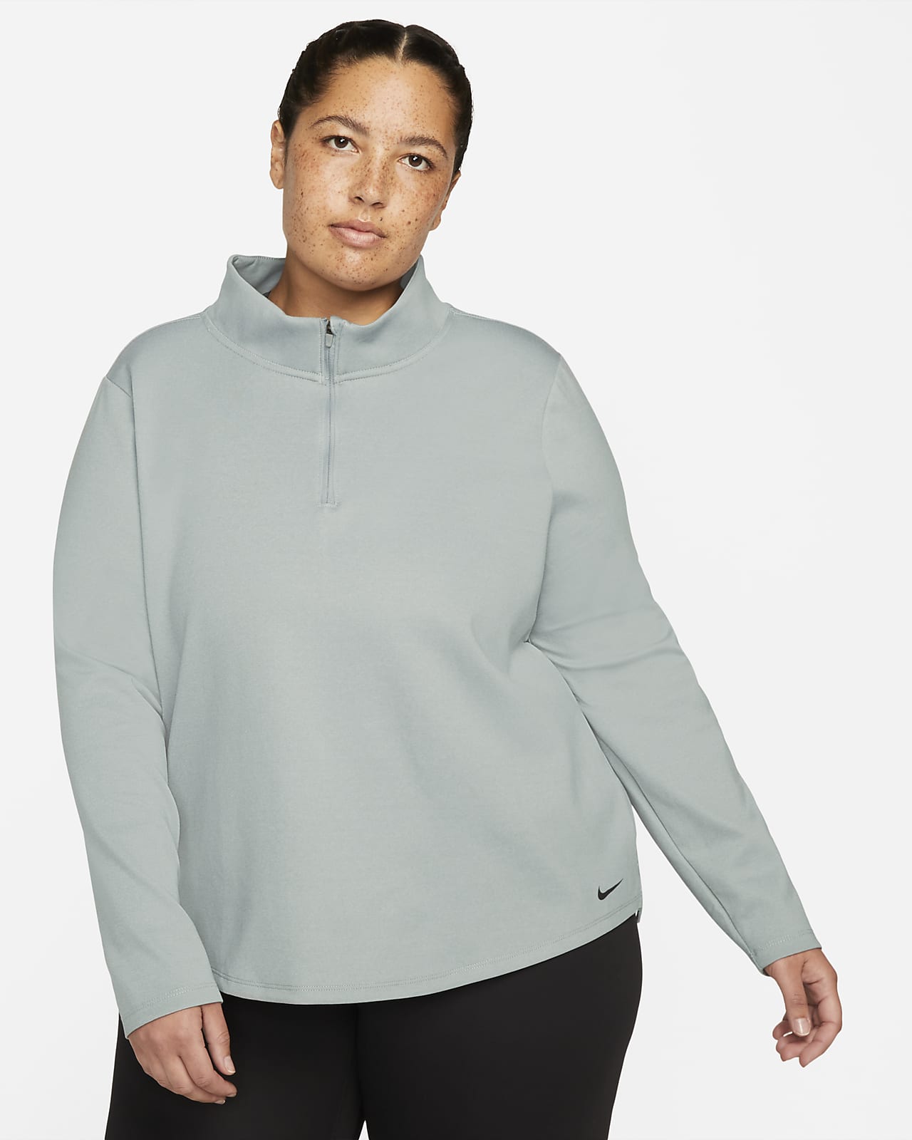 Therma-FIT One Long-Sleeve 1/2-Zip Top (Plus Size).